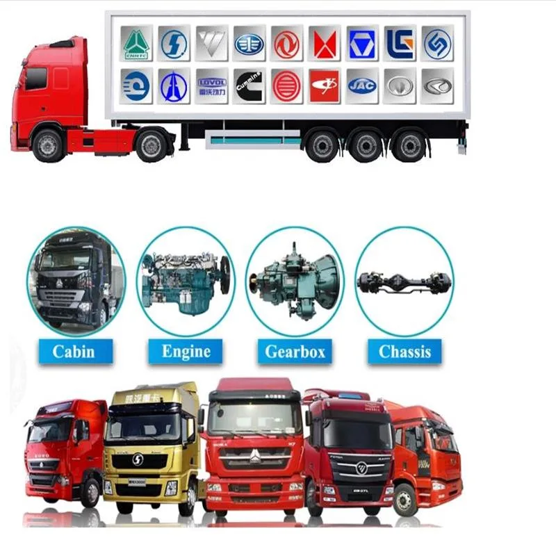 Sinotruck HOWO Heavy Truck Parts Pengxiang Mt86 FAW Shacman Weichai Dongfeng Benz Volvo Engine Truck Parts